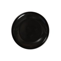 Glavne stanice Matte Black Shine 12-komadića set za večeru za jelo, crno