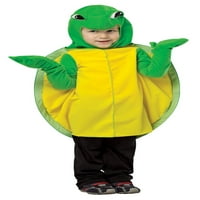Modna haljina za dječaka kornjače za Noć vještica za dijete, zelena i žuta, za malu djecu od 3 do 4 godine