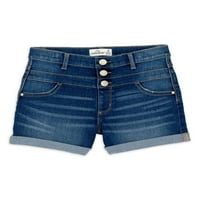 Jordache Girls Triple Stack Shorts, veličine 4- & Plus