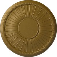 Stropni medaljon od 7 8 1 4, ručno oslikan zlatom