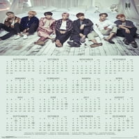 Kalendar plakata - BTS plakat i nosač plakata