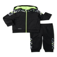 Atletic Works Boy Boys Tech Fleece Set jakna i hlače, dvodijelni odjevni set, veličine 0 3- mjeseci