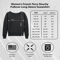 Instant poruka-sirena s mjehurićima u rukama - ženski lagani francuski frotir pulover