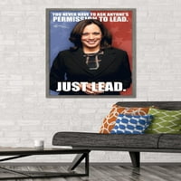 Kamala Harris-potpredsjednica Zidni plakat 24.25 35.75.75 uokvirena verzija iz Barnvuda