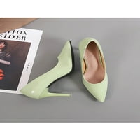 Ženske pumpice na visoku petu na štikle Na štikle, modne sandale na petu, ženske cipele u zelenoj boji 9