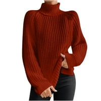 2 / ženski džemperi plus size novi dolasci Modni Ženski puloveri s dugim rukavima dolčevita s visokim vratom casual džemperi na rasprodaji