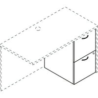 Temeljna datoteka-2 ladice, svaka