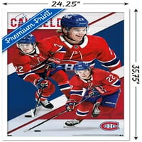 Zidni poster Montreal Canadiens - Cole Cofield, uokviren 22,375 34