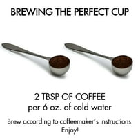 Kava Alphabet Latte, specijalitet kava arabica s okusom đumbira i cimeta, srednje pečena, mljevena, vrećica od 8 unci