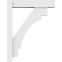 Ekena Millwork 5 W 20 D 26 H Merced Architectural Head PVC Outlator s blokovima