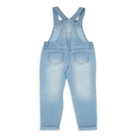 Wonder Nation Girls Denim ukupno, veličine 4- & Plus