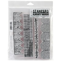 Skup anonimnih gume marke Stampers 7''X8.5''-Klasik 6