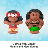 Igračke princeze Disneia Moana, kanu Moana i Maui, igračke za malu djecu