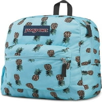 Ruksak u ruksaku, školska torba, plava s printom ananasa