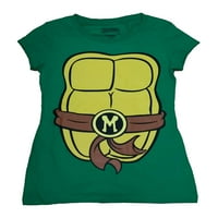 Nickelodeon Junior Women tinejdžer mutant ninja kornjače Michelangelo majica xl