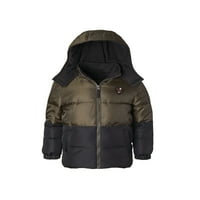 ixtreme colorblock puffer jakna s prednjim flasterom