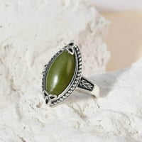 Kupujte srebrni prsten od srebra s crnim oksidiranim čvorom za žene Pokloni za nakit veličine 5 4. Rođendanski pokloni