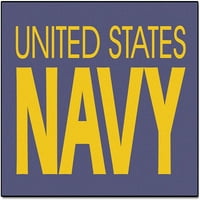 Podna prostirka s ratnim spomen-naglaskom s pečatom grane-mornarica