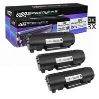 SpeedyInks - 3pk Kompatibilan s Dell B 331 - black laser toner s visokim izlazom za uporabu pisača B2360d, B2360dn, B3460dn, B3465dn