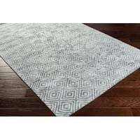 Umjetnički tkalci Katagami svijetlo siva moderna 2'6 8 'Područje prostirke