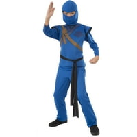 Kostim plavog ninja dječaka za Noć vještica
