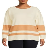 Heart n 'Crush Women's Plus veličine pulover u boji