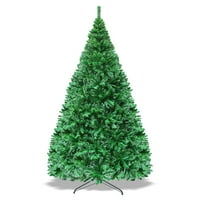 Sunčano zeleno klasično boro božićno drvce Umjetna realistična prirodna grana-Untetit Metal Stand