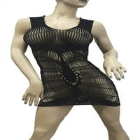 Žene seksi erotsko rublje čipke mrežice Chemise babydoll mini haljina