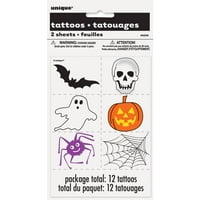 Tetovaže za Noć vještica, ukupno 12 komada