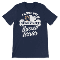 Smiješna košulja Russell terijera-volim svog smrdljivog psa