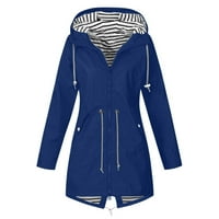 Rasprodaja ženskih jakni topli zimski kaputi plus size, popusti na jednobojne duge ženske kapute, obloženi trenč kaput, vjetrovke