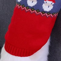 Pulover za kućne ljubimce pleteni prugasti uzorak kospla mekana tekstura pleteni džemper za pse za kućne ljubimce mačić odjeća za