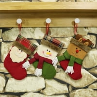 Božićni privjesak na prozoru zid božićni ukras čarapa kućna tematska zabava festivalska atmosfera dekor umjetnička fotografija rekviziti