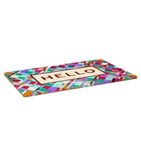 CALLOWAY MILLS JAZZY Sažetak Hello DoorMat 24 36