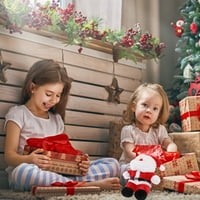 Kreativni pokloni božićni Djed Božićnjak dječja mekana lutka plišane igračke svečani ukras kuće spavaće sobe dnevnog boravka