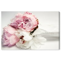 Wynwood Studio Fashion and Glam Wall Art Canvas Otisci 'Peonies and Magnolia Love' Home Décor, 45 30