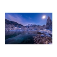 Ales Krivec 'Zelenci Springs' Canvas Art