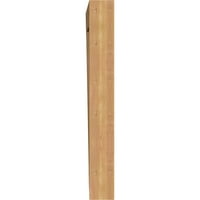 Ekena Millwork 1 2 W 36 D 44 H Olimpijski tradicionalni glatki nosač, zapadni crveni cedar