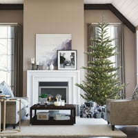 Umjetno božićno drvce od 10 ' inča, Topla bijela LED svjetla s tvrdim premazom