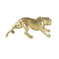 Skulptura leoparda Od zlatnog polistona 34 8