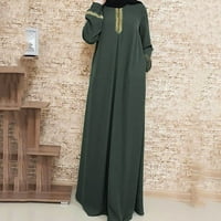 Ponude za Majčin dan za žene Plus size print abaia jilbab muslimanska Maksi haljina ležerna duga kaftanska haljina