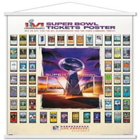 Liga-Superkup mumbo-plakat za zidne karte u magnetskom okviru, 22.375 34