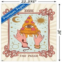 Zidni poster Pizza s gumbima, 22.375 34