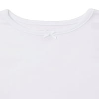 Jednobojna majica za djevojčice s kratkim rukavima od 0,3-24 m