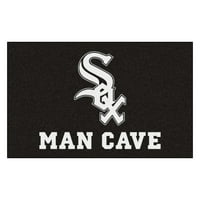 - Chicago White So Man Cave Ultimat 5'x8 'prostirka