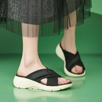 ; / Modne ženske sandale s debelim potplatom, lagane protuklizne udobne Ležerne papuče, ljetne udobne Ležerne jednostavne cipele