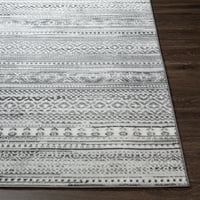 Umjetnički tkalci Cesar marokanski tepih, siva, 6'7 9 '