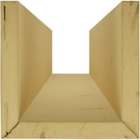 Stropna greda od 10 1 6 20 3-smjernog neobrađenog cedra od bijelog cedra
