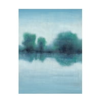 Tim O'Toole 'Misty Blue Morning I' platno umjetnost