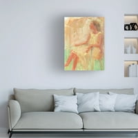 Jennifer Stottle Taylor 'Summer Girl' Canvas Art